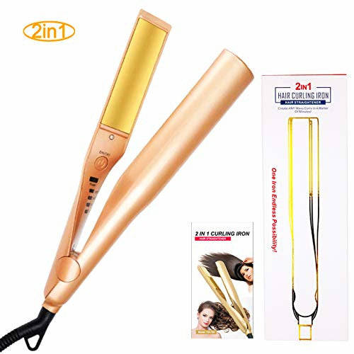 2-In-1 Hair Curling Iron