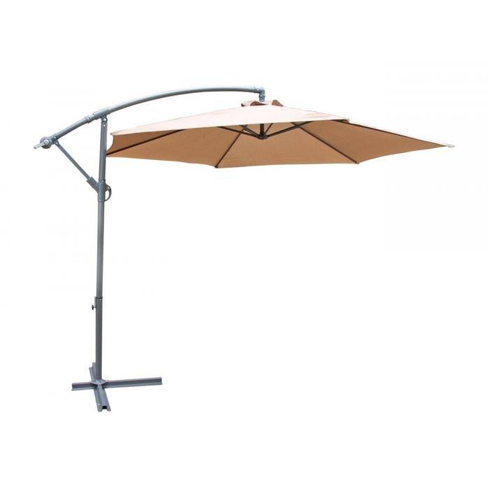 Vogue Cantilever Patio Umbrellas - Coffee Beige