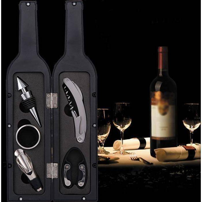 Wine Bottle Shaped Tool Set - Large