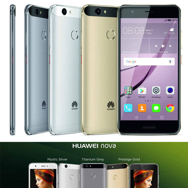 Huawei 32GB LTE Nova Smartphone ( Titanium Grey )