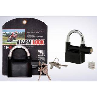 Loud Siren Alarm Lock Anti Theft Security Door System Padlock