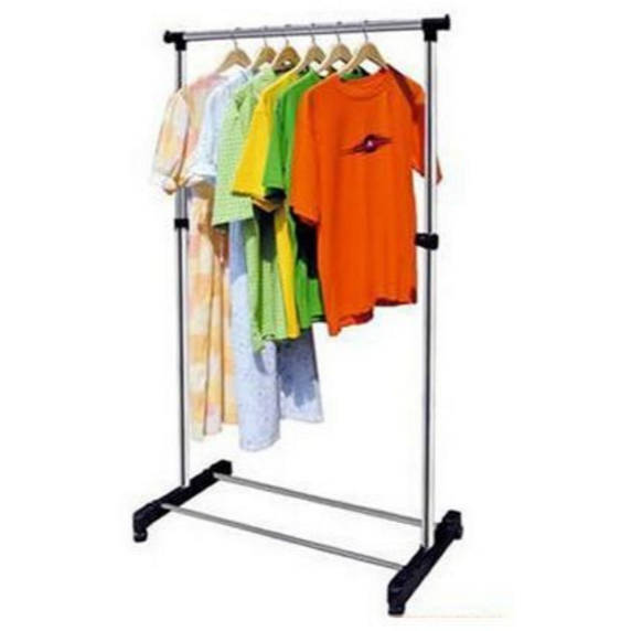 Stain Steel Single pole rail for clothes