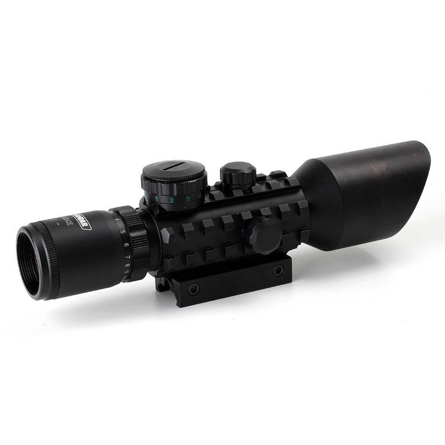 Rifle Scope With Laser Sight