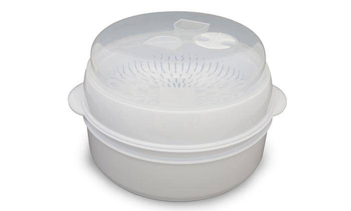2 Tier Microwave Steamer