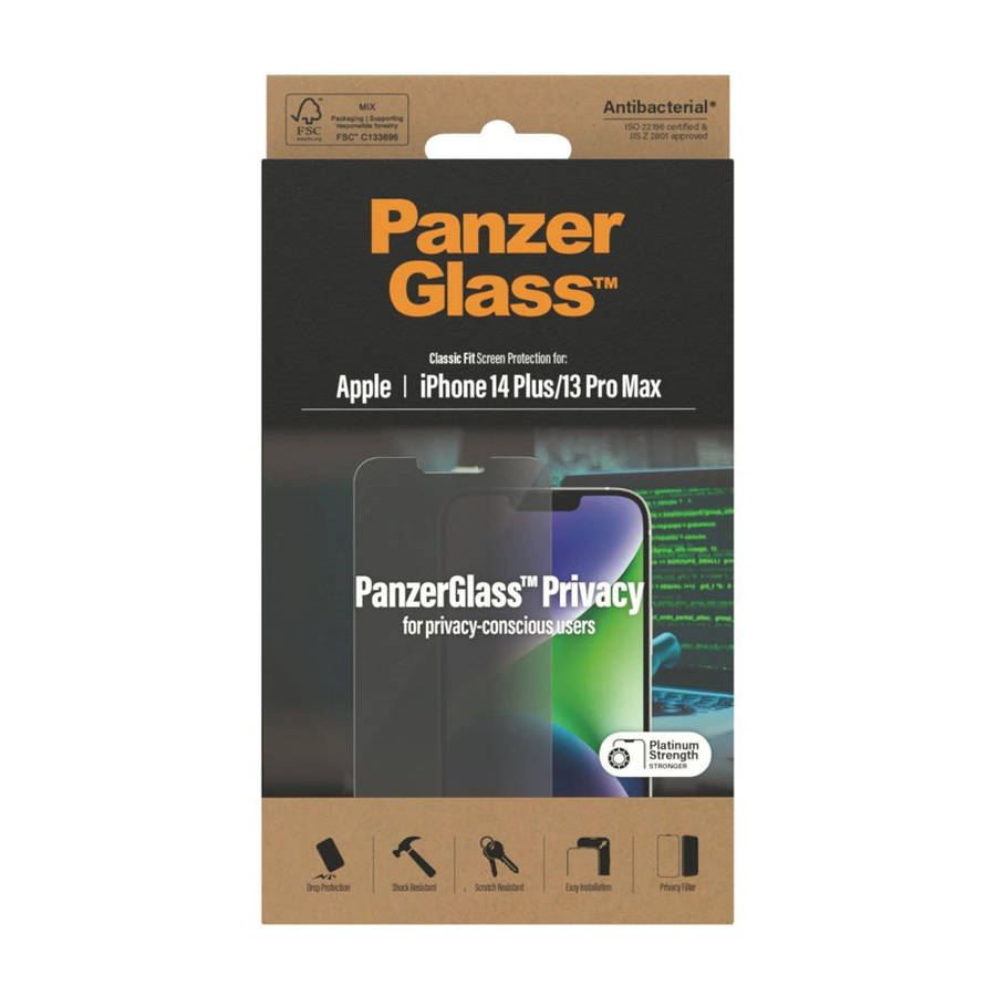 PanzerGlass® Privacy Screen Protector Apple iPhone 14 Plus / 13 Pro Max