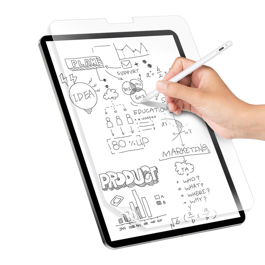 Switcheasy Paperlike for iPad Pro 12.9-inch (2018-2021) - Transparent