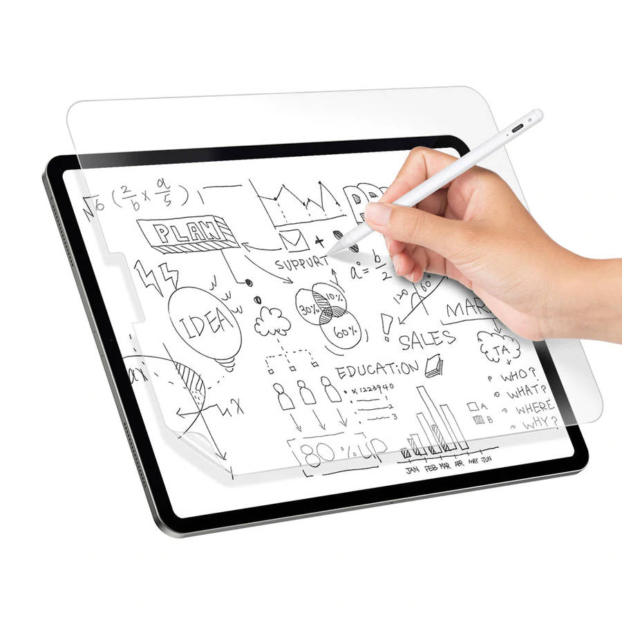 Switcheasy Paperlike for iPad Pro 12.9-inch (2018-2021) - Transparent