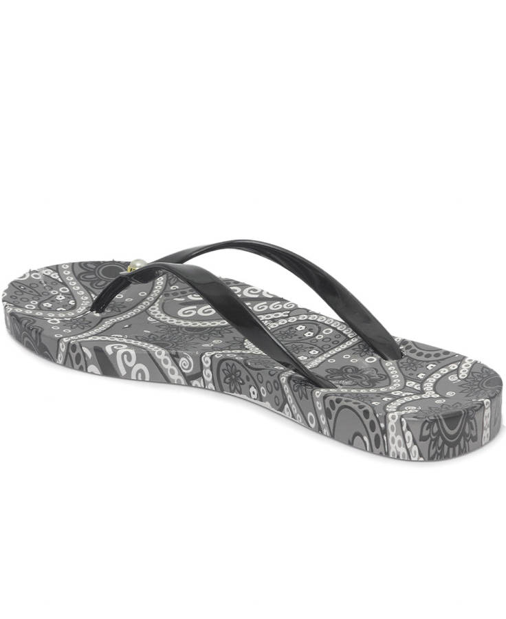 Ladies' Flip Flops - Black - Black / UK 7