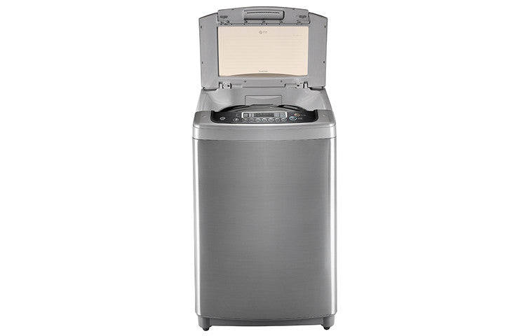 LG - 17Kg Top Loader Washing Machine - Silver