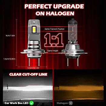 60w Direct Replacement H7 -High Power