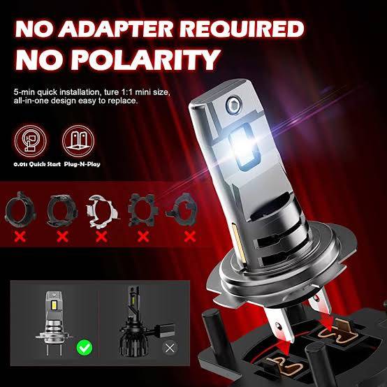 60w Direct Replacement H7 -High Power