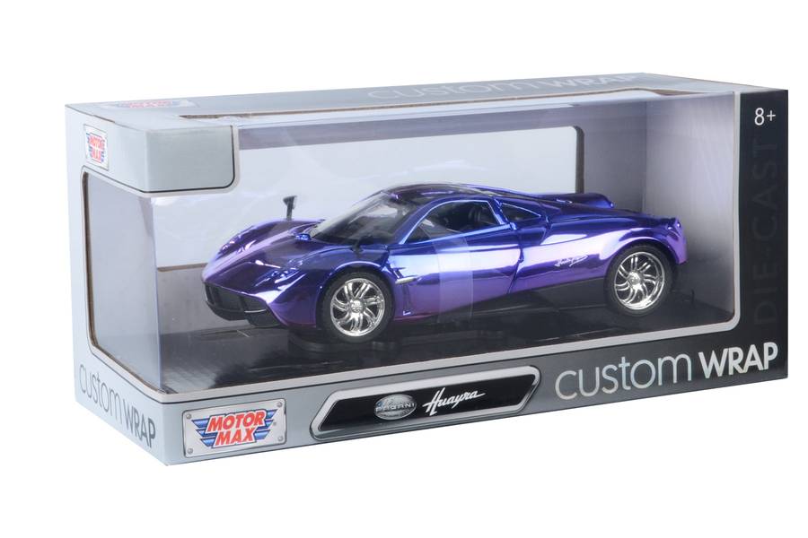 PAGANI HUAYRA CUSTOM WRAP CHROMED PURPLE 1/24