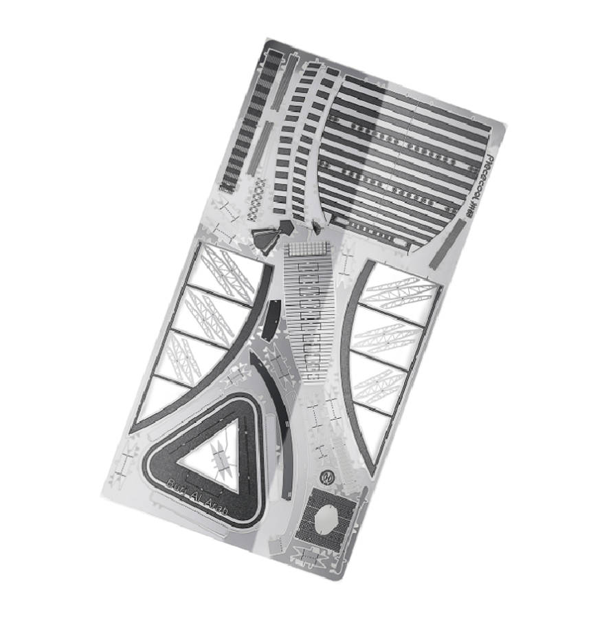 BURJ AL ARAB METAL SS KIT L5XW5XH12CM LEVEL 4