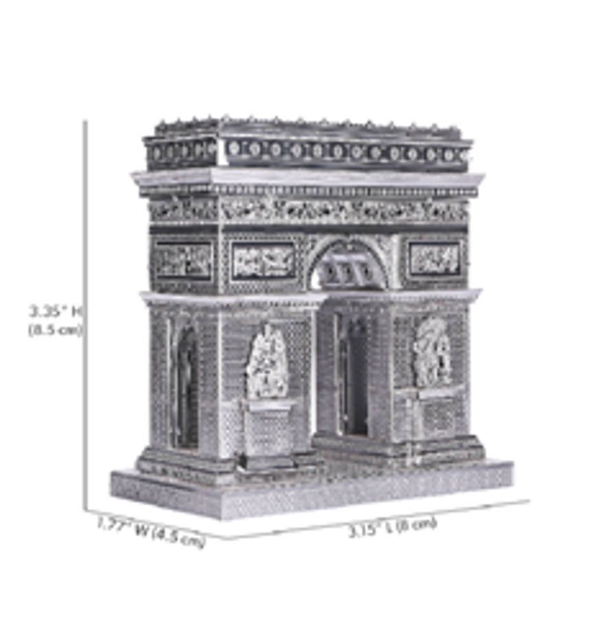 ARC DE TRIOMPHE SS METAL MODEL L8X4.5X8.5CM LEVEL 4