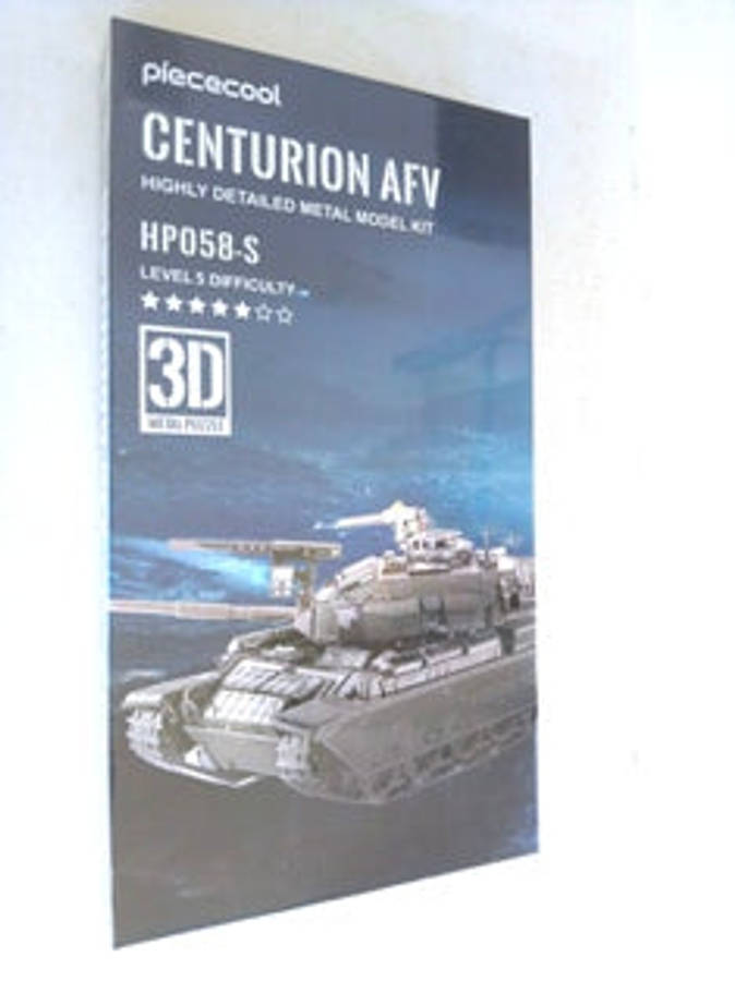 CENTURION TANK SS METAL MODEL L11XW4.4XH4.5CM LEVEL 5