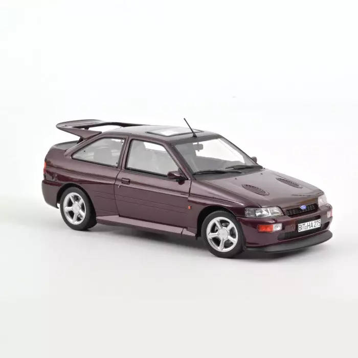 Ford Escort Cosworth 1992 - Purple metallic 1/18, DIECAST CAR, COLLECTABLE CAR.