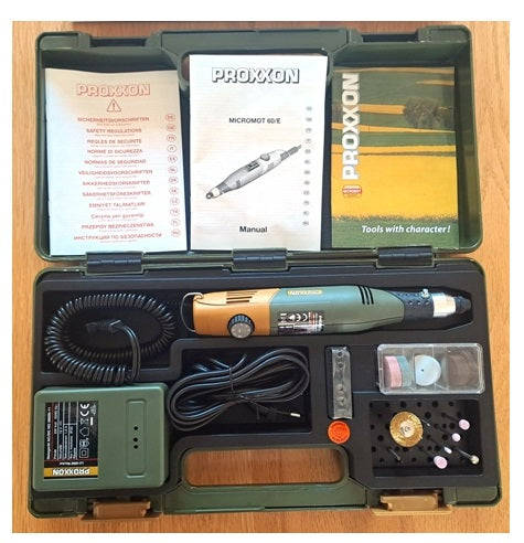 Proxxon - MICROMOT drill/grinder 50/E MULTI TOOL WITH ACCESSORIES, ARTS AND CRAFTS, MINIATURE MOD...