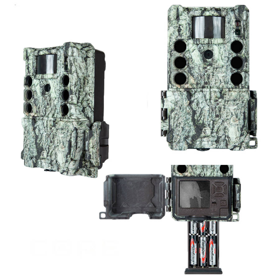 Bushnell 30MP CORE S-4K Tree Bark Camo No Glow Box