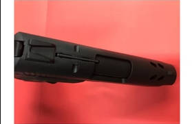 Zoraki 2914td - 9mm pepper/teargas/blanks pistol, black