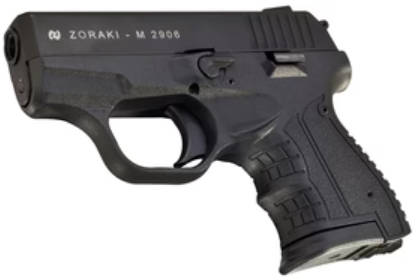 Zoraki m2906 - 9mm pepper/teargas/blanks pistol, black