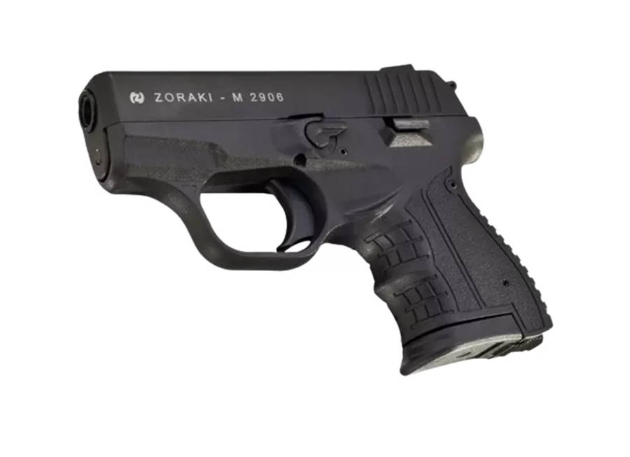 Zoraki m2906 - 9mm pepper/teargas/blanks pistol, black