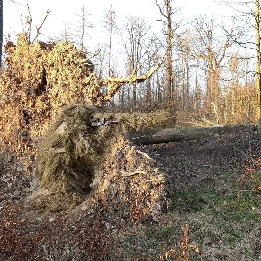 Ghillie Suit P.L.A. Camouflaged Clothing