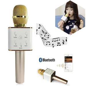 Mobile Phone Karaoke Wireless Microphone Q7 Mike Bluetooth Pocket Party KTV Sing Handheld Speaker