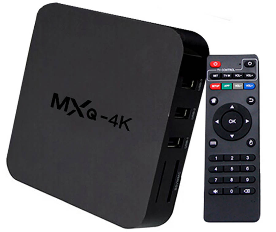 TV Box (4K Ultra HD) Full Web Browsing Picture Viewing MKV Playback App Store  Ethernet USB Wifi