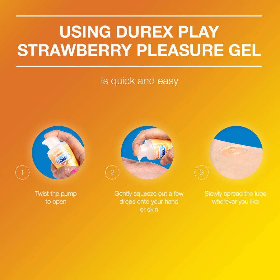 Durex Play Lube Strawberry - 50ml
