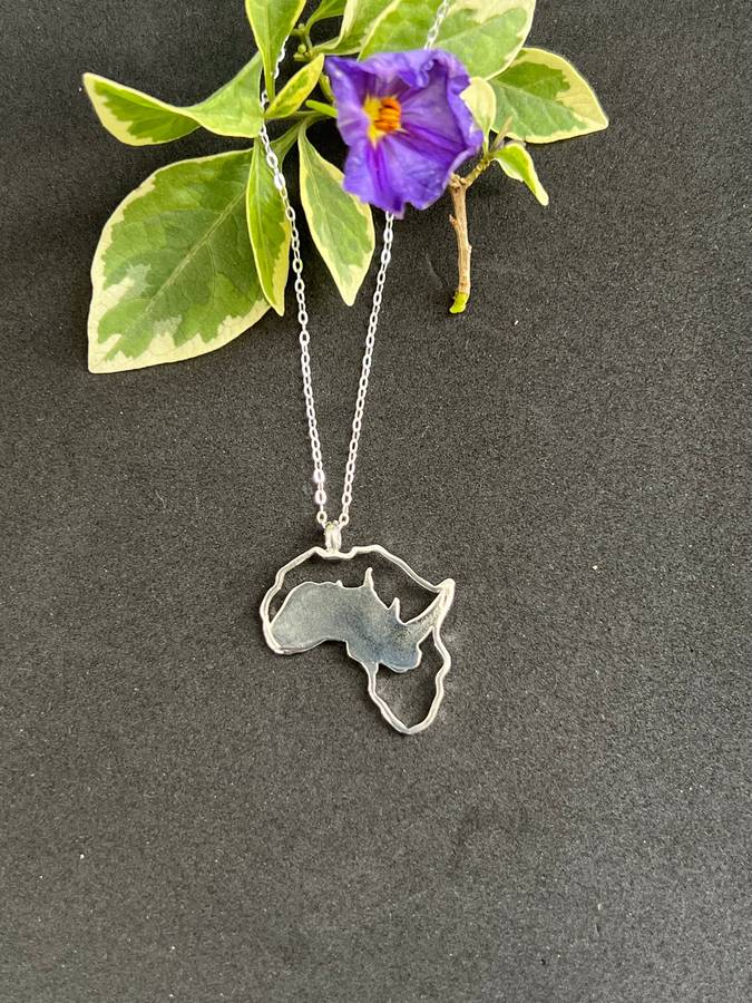 Sterling Silver Rhinos of Africa
