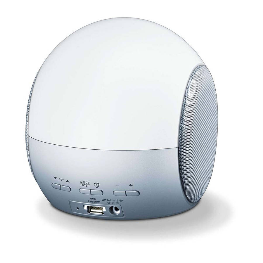 Beurer Wake Up Light With Bluetooth Speaker WL 90