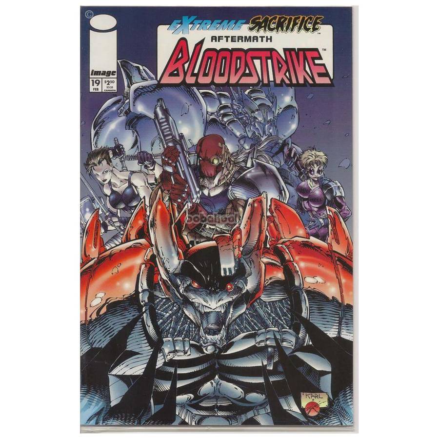 Bloodstrike / Extreme Sacrifice / Image #19 Feb 1995 / Vintage Comic Book / STOCK CLEARANCE!!!!