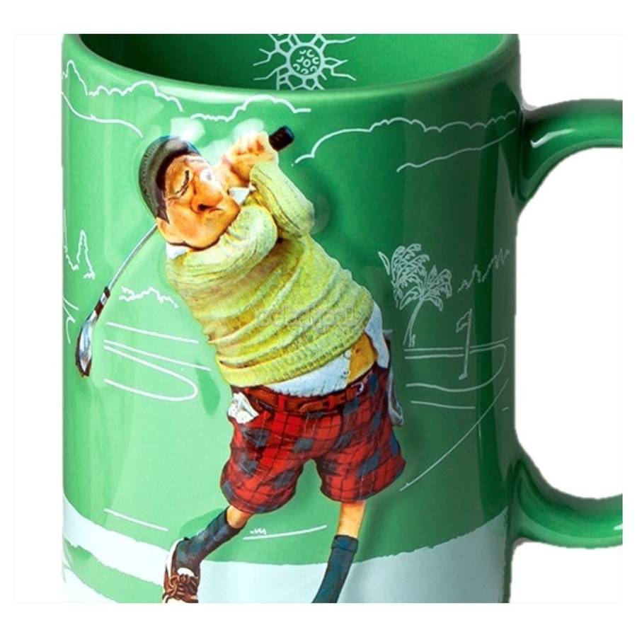 Forchino Comic Art / The Golfer / MUG / Special Edition / SA Official Dealer
