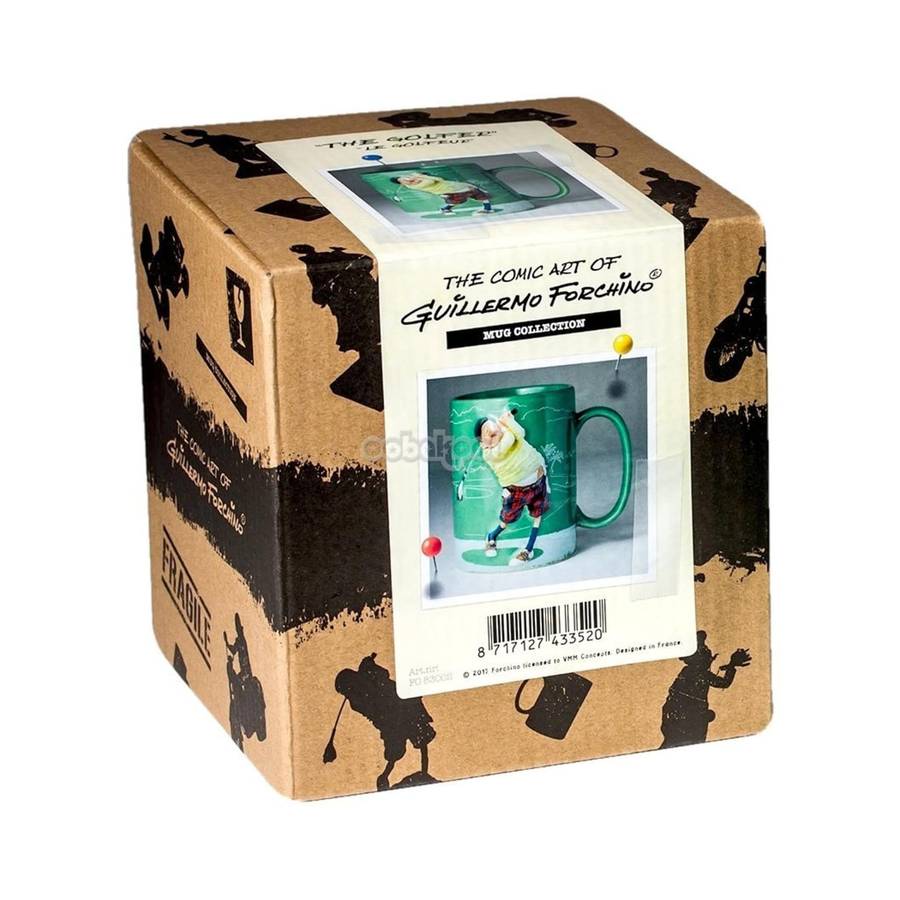 Forchino Comic Art / The Golfer / MUG / Special Edition / SA Official Dealer