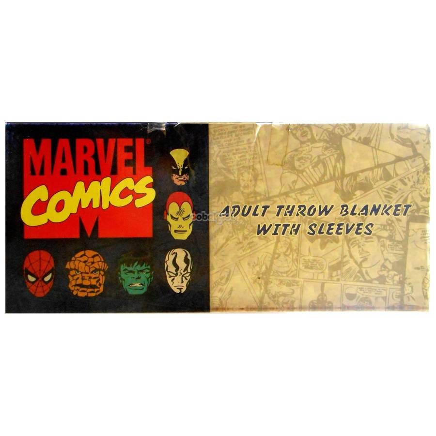 Spider-Man / Throw Blanket with Sleeves / 2010 Marvel Release / NIB
