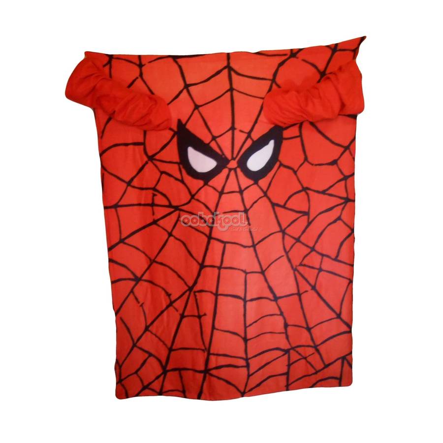 Spider-Man / Throw Blanket with Sleeves / 2010 Marvel Release / NIB