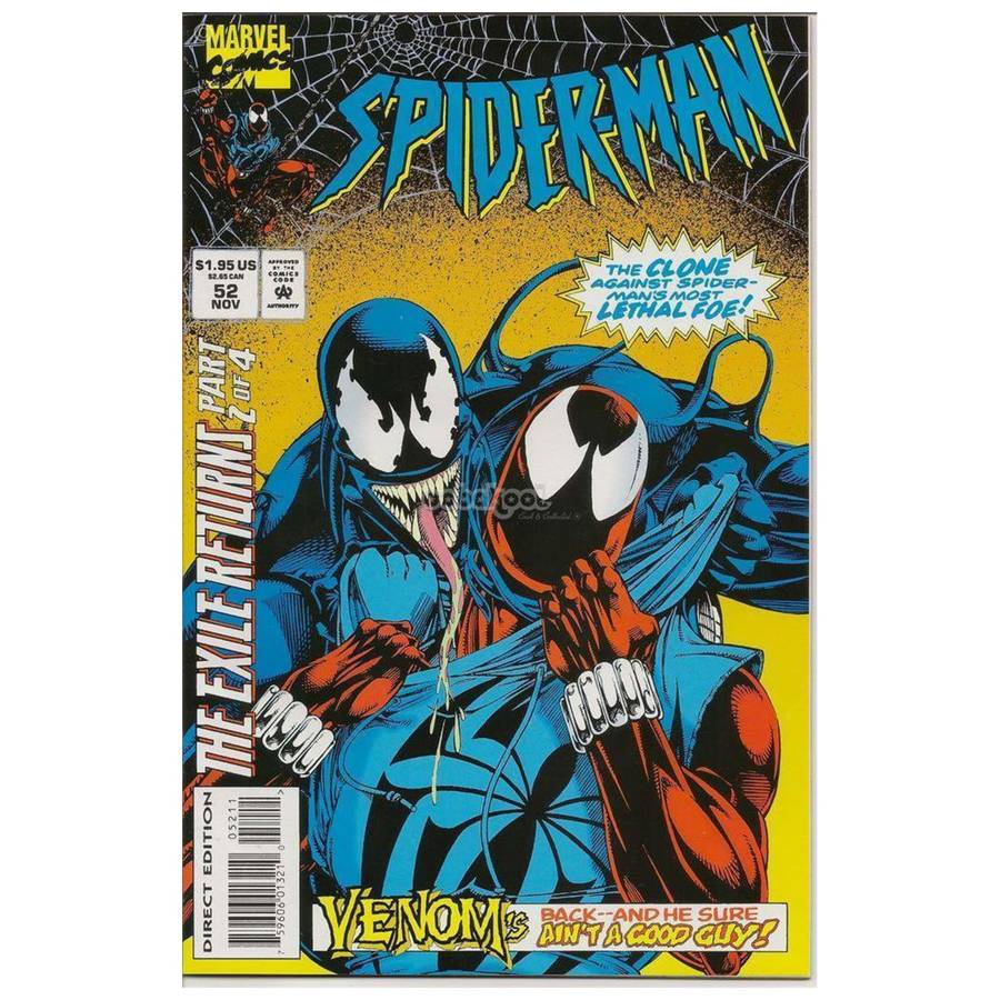 Spider-Man / Venom / The Exile Returns Part 2 of 4 #52 Nov 1994 / Vintage Comic Book