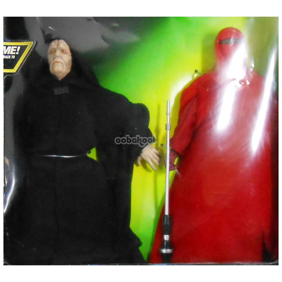 Star Wars / Emperor Palpatine & Royal Guard / 1998 Kenner 12" Electronic Figures / NIB