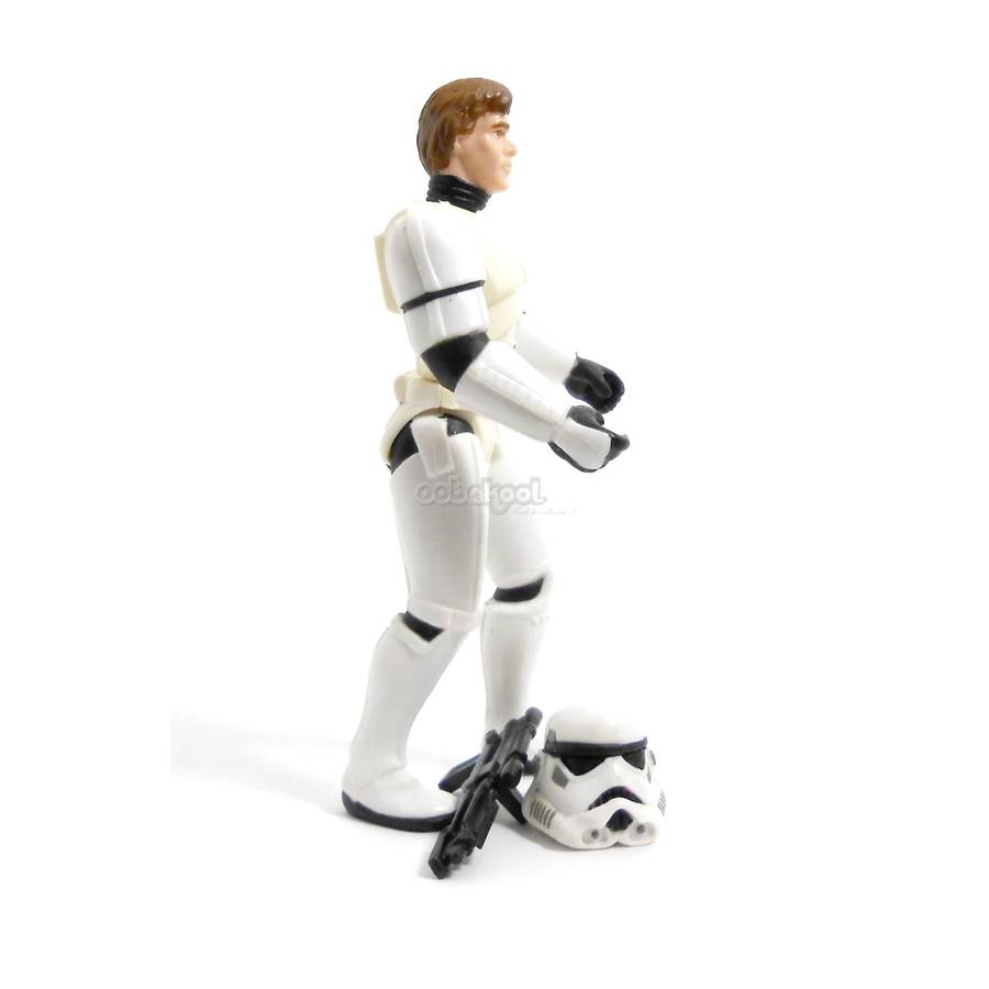 Star Wars / Han Solo Stormtrooper Disguise / POTF Collection / 1997 Hasbro 3.75 Inch Action Figure