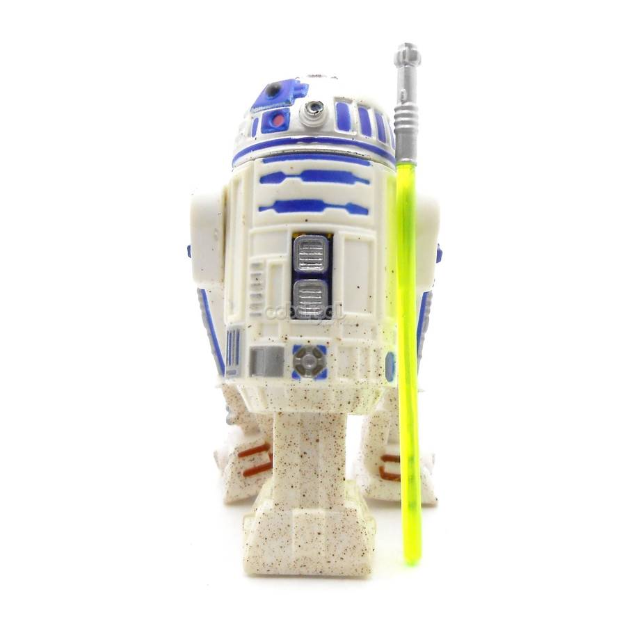 Star Wars / R2-D2 : Launching Lightsaber / POTF Collection / 1998 Hasbro 3.75 Inch Action Figure