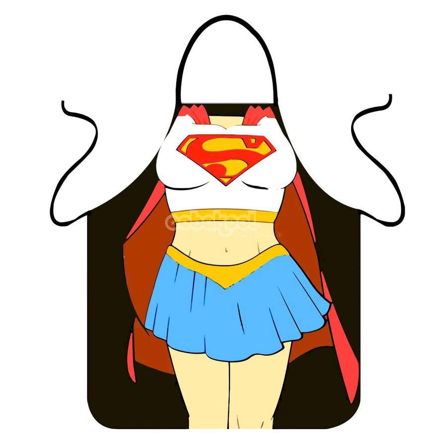 Supergirl / Soopa Doopa Splash Proof Apron