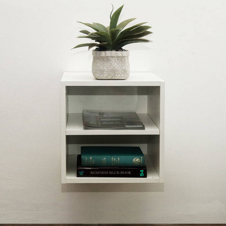 CUBEO Home Storage Cube - 1 Box With Shelf | White