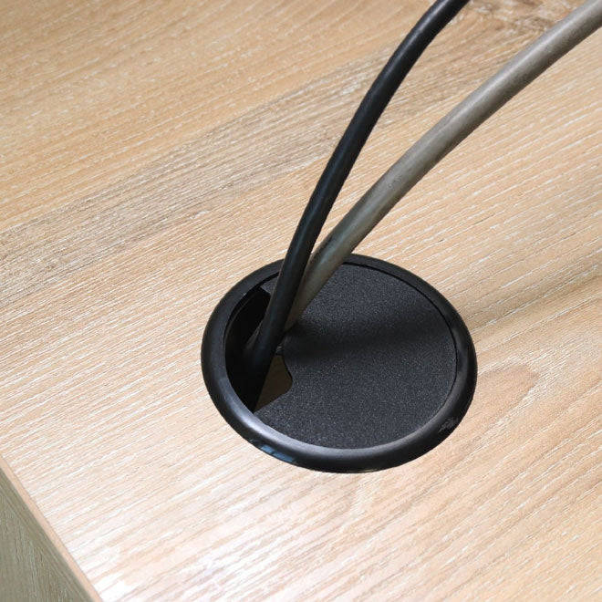 Denver Office Furniture | L Shape Corner Desk | Washed Shale