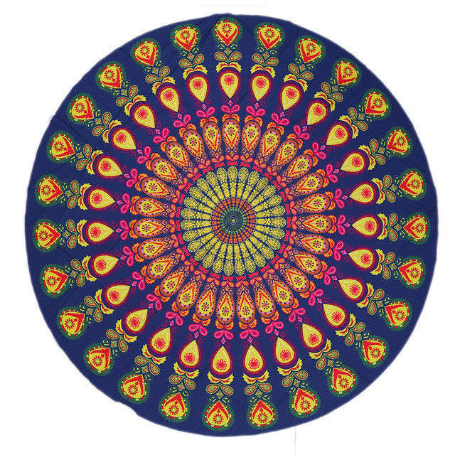 Round Beach Towel - Round  13