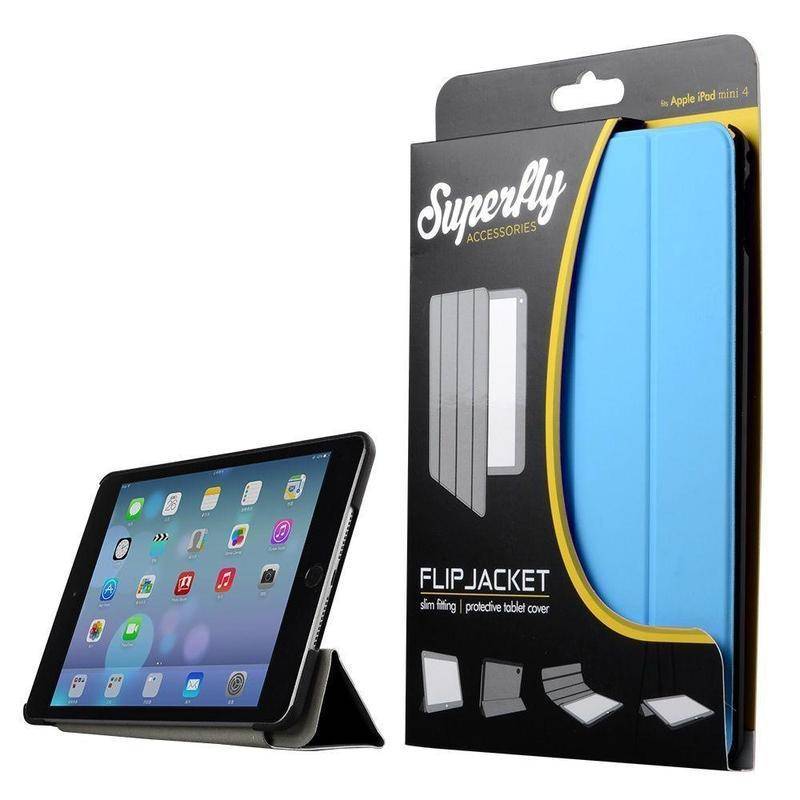 Superfly Flip Jacket Cover for Apple iPad Mini 4 - Blue