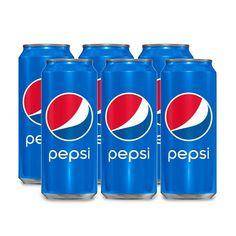 Pepsi can 300ml x 6