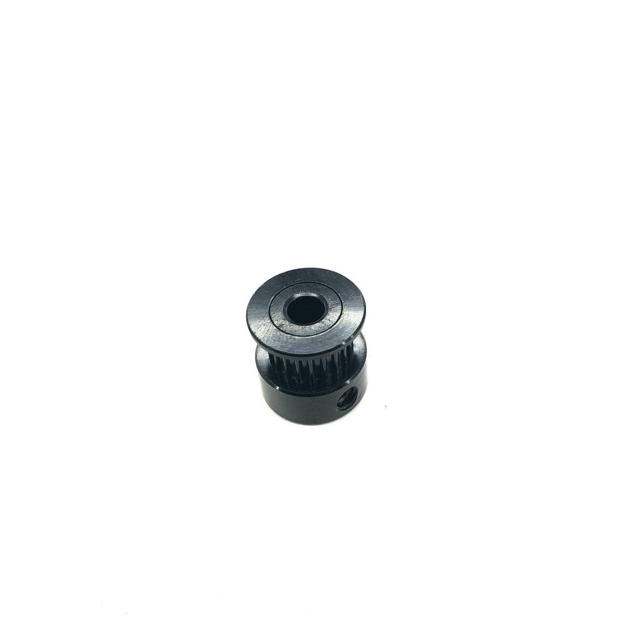 GT2 Timing Pulleys - 20 Tooth pulley for 6mm belt.  8mm bore. Black
