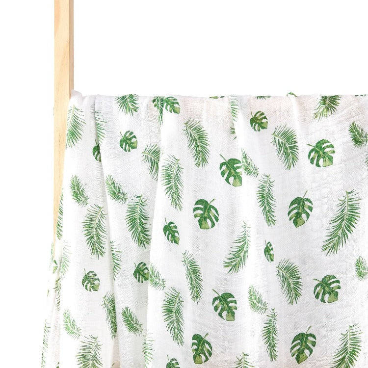 Bamboo Swaddle Blanket | Leaf