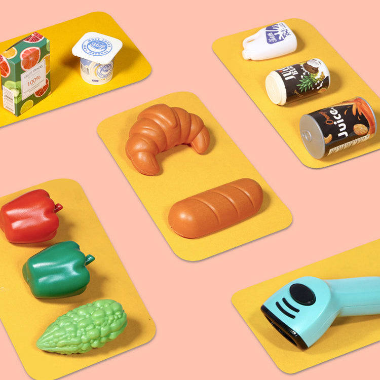 Home Supermarket Play Set with Trolley | Green