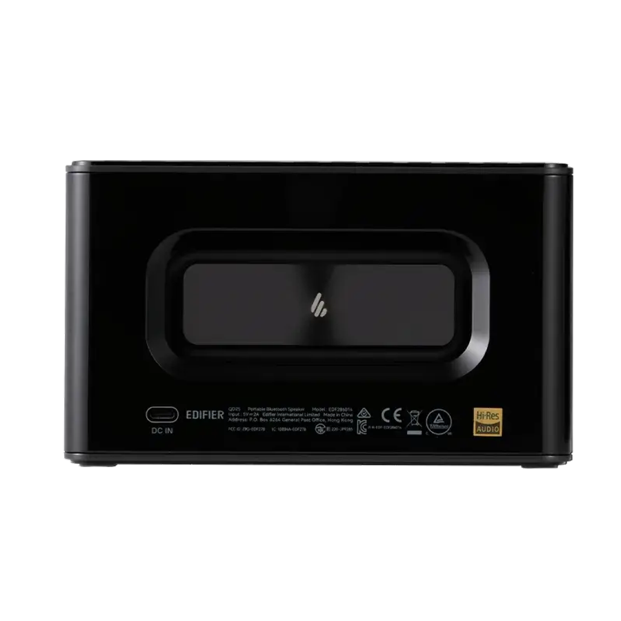 Edifier QD25 Tabletop Wired & Portable Bluetooth Speaker - Each (Black)
